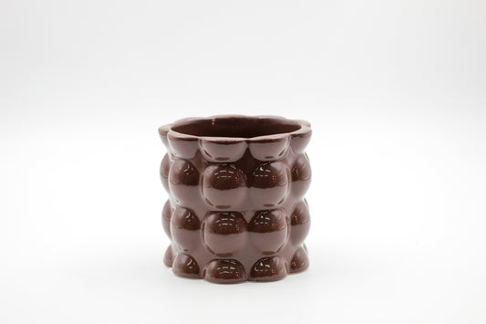 Ø11 Cotton pot bruin
