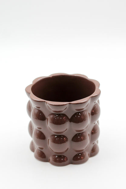 Ø11 Cotton pot bruin