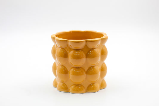 Ø11 Cotton pot geel